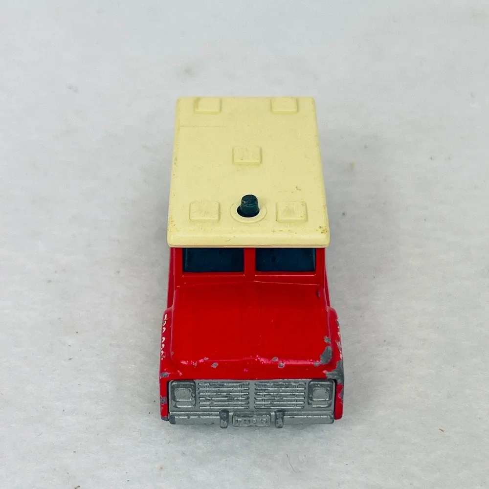 Matchbox Superfast No 59 Wells Fargo Armored Truck Red 1978 Lesney Made England